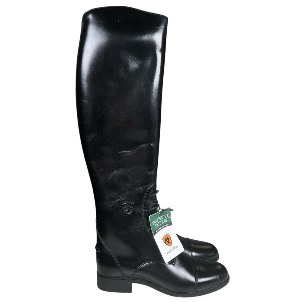 Ariat Black Heeled Equestrian Boots